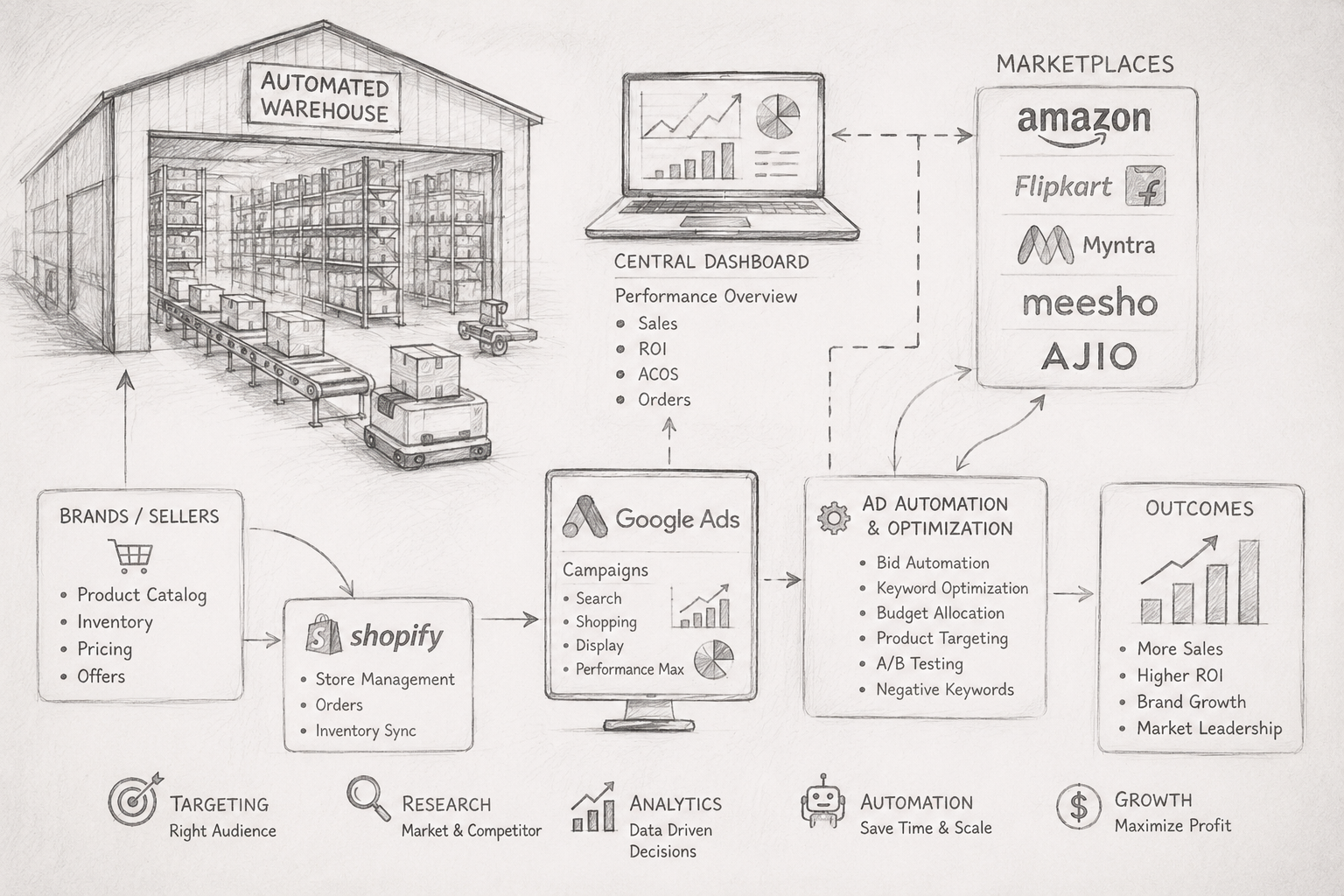 How Zeta Stores operates across Indian marketplaces
